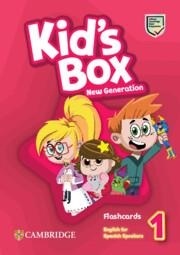 Kid's box new generation 1 flashcards english for spanish  speakers