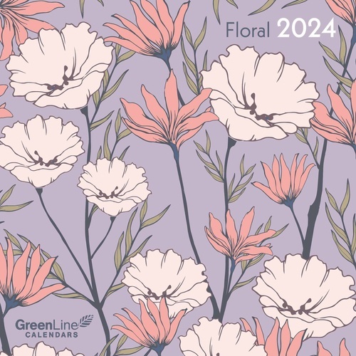 Calendario 2024 Floral 30x30