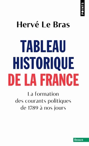 Tableau historique de la France. La formation des courants politiques de 1789 à nos jours