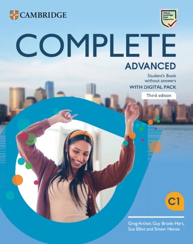 Complete Advanced Third edition. Student's Book without Answers with Digital Pack
