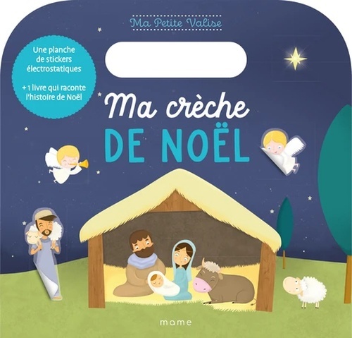 Ma crèche de Noël - Avec 1 planche de stickers électrostatiques -