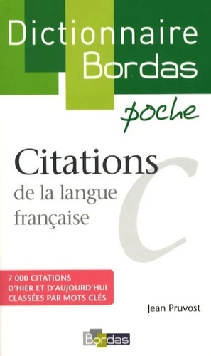 Citations de la langue française