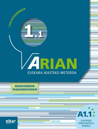 Arian A1.1. Lan-koadernoa + Erantzunak