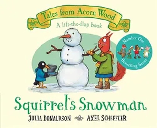 Squirrel's snowman