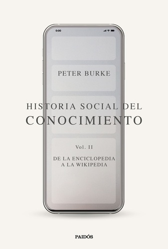 Historia social del conocimiento II