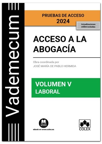 Acceso a la abogacía. Volumen V. Parte específica laboral