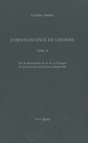 L'obsolescence de l'homme