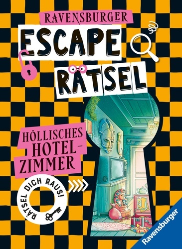 Ravensburger Escape Rätsel: Höllisches Hotelzimmer.