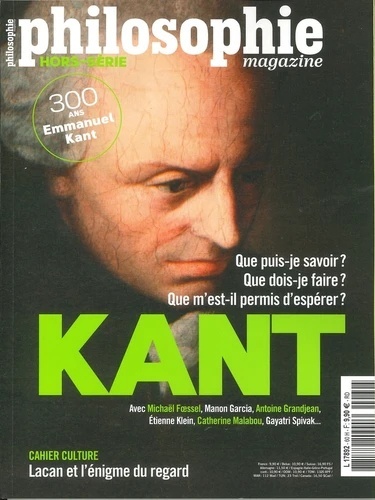 Philosophie Magazine N  60, février-mars 2024- KANT