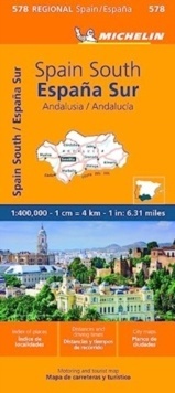 Andalucia - Michelin Regional Map 578