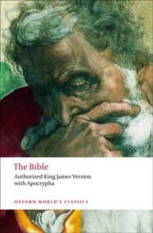 The Bible,  authorized King James version with Apocrypha