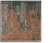 IMÁN Klimt - Birch Forest