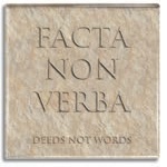 IMÁN Latín - Deeds not words