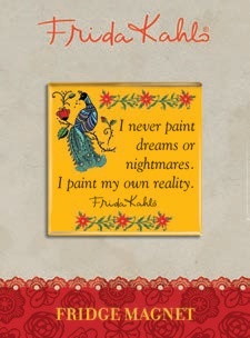 IMÁN Frida Kahlo - Peacock quote