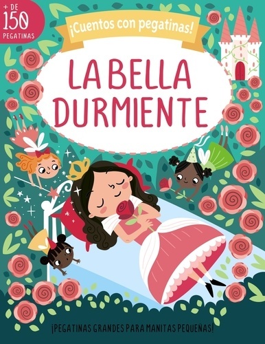 ¡Cuentos con pegatinas! La bella durmiente