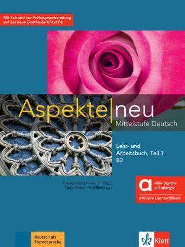 Aspekte neu B2.1. Lehr- und Arbeitsbuch, Teil 1 inklusive Lizenzschlüssel allango (24 Monate)