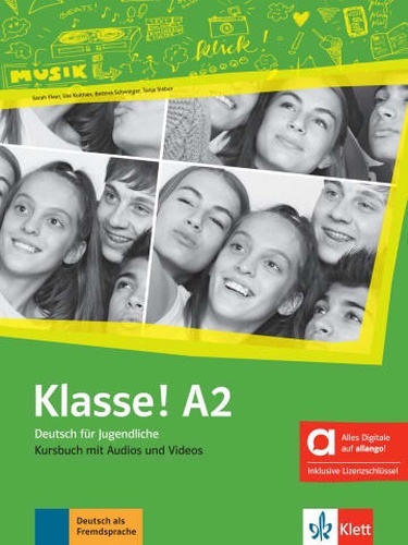 Klasse! A2 Kursbuch (edición híbrida allango)