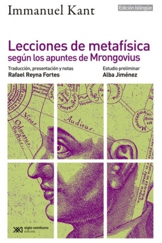 Lecciones de metafísica segín los apuntes de Mrongovius