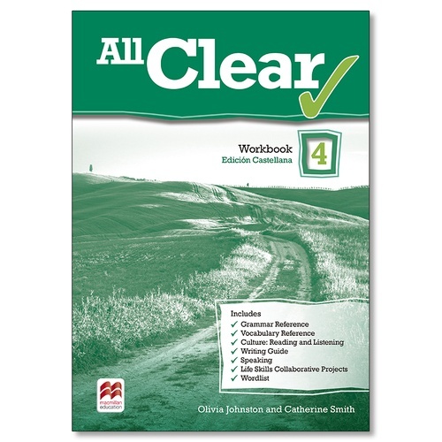 All Clear 4 Workbook Edición Castellana