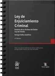 Ley de Enjuiciamiento Criminal. Estatuto de la Víctima del Delito Ley del Jurado