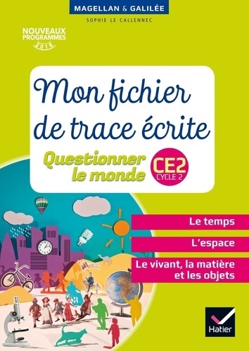Questionner le monde CE2 2017