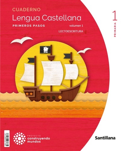 Cuaderno Lengua y lectoescritura pauta 1 Primaria Construyendos mundos