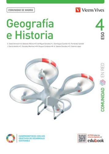 Geografía e Historia 4 + Separata. Comunidad de Madrid. (Comunidad en Red)