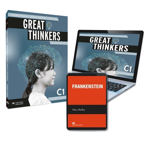 Great Thinkers C1 Student's book x{0026} eReader: libro de texto y versión digital (licencia 15 meses)