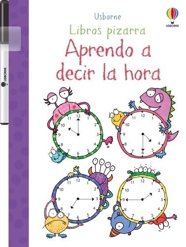 Libros pizarra. Aprendo a decir la hora