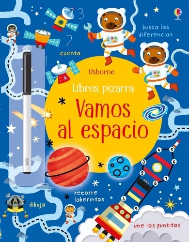 Vamos al espacio. Busco las diferencias. con rotulador