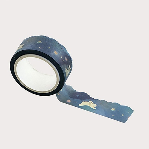 Die-cut Masking Tape 02 Night Cloud