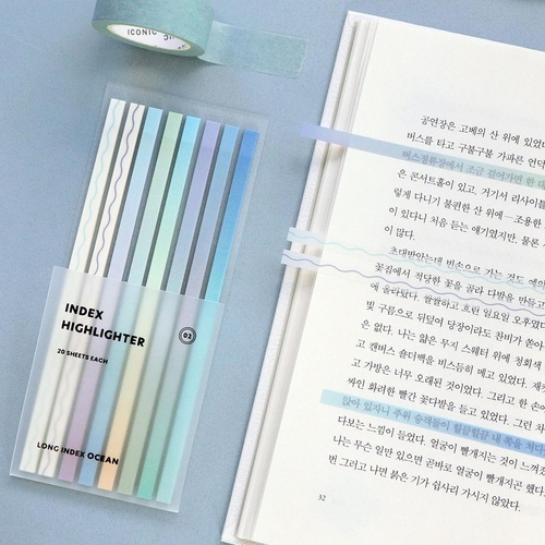 Index Long Highlighter 02 Ocean