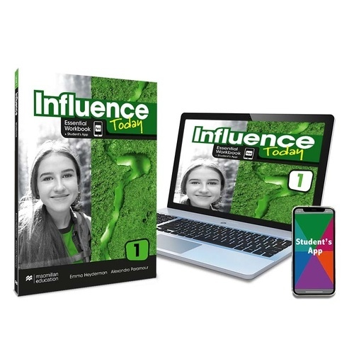 INFLUENCE TODAY 1 Essential Workbook, Competence Evaluation Tracker y Student's App