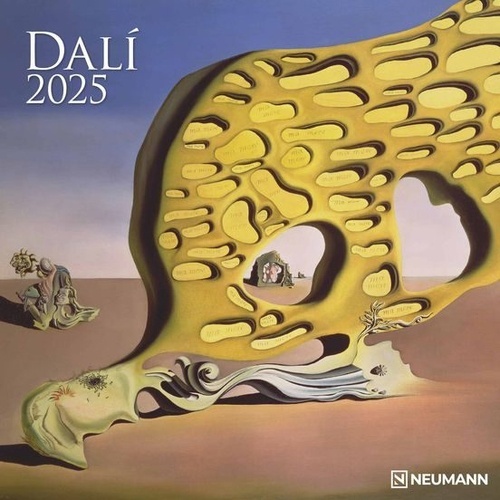Calendario 2025 Dalí 30x30