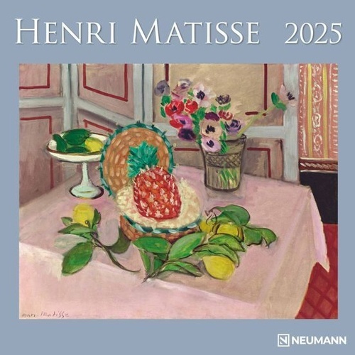 Calendario 2025 Henri Matisse 30x30
