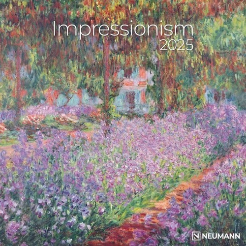 Calendario 2025 Impressionism 30x30