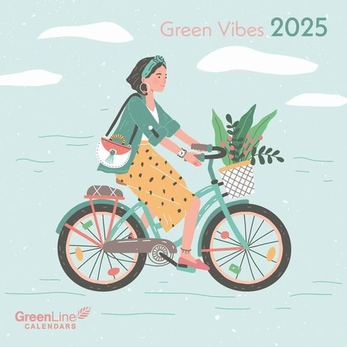 Calendario 2025 Green Vibes 30x30
