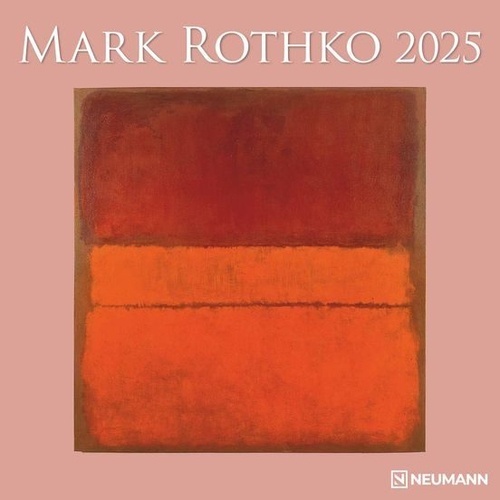 Calendario 2025 Mark Rothko 30x30