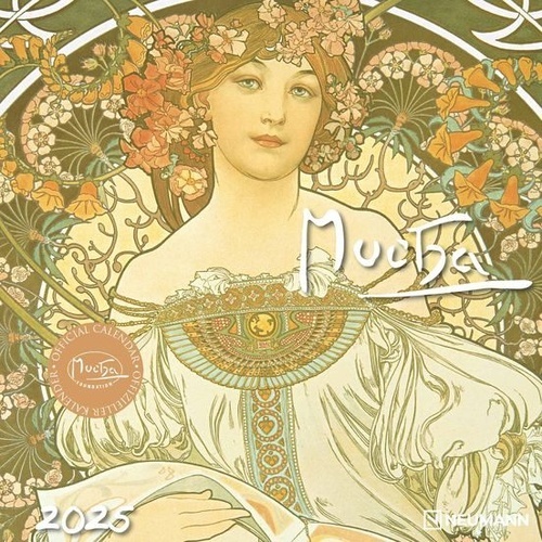Calendario 2025 Mucha 30x30