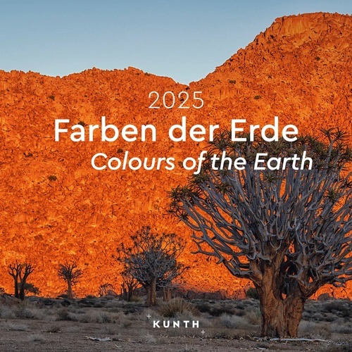 Calendario 2025 Colours of the Earth 30x30