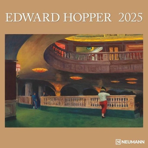 Calendario 2025 Edward Hopper 30x30