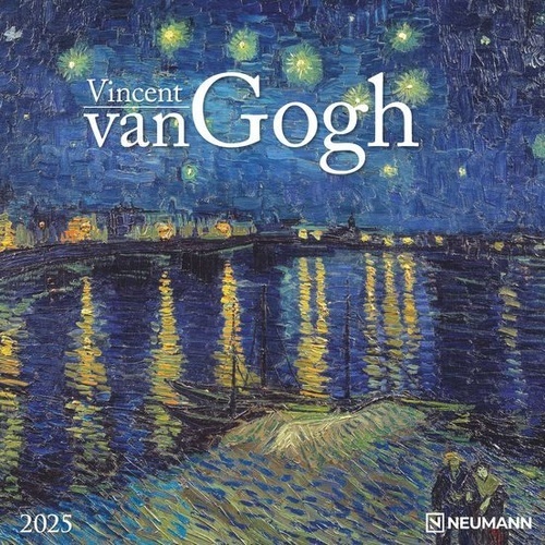 Calendario 2025 Vincent Van Gogh 30x30
