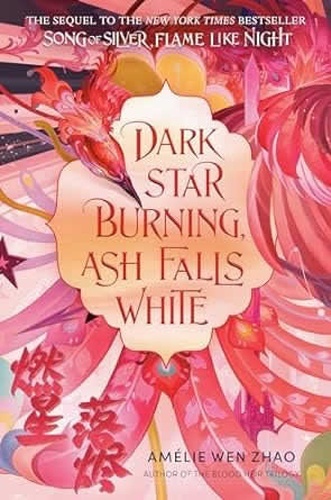 Dark Star Burning Ash Falls White
