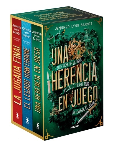 Una herencia en juego (estuche con: Una herencia en juego   El legado Hawthorne   La jugada final) (Una herencia