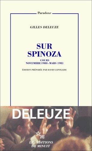 Sur Spinoza - Cours novembre 1980-mars 1981