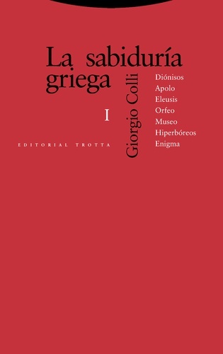 La sabiduría griega I