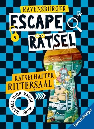 Ravensburger Escape Rätsel: Rätselhafter Rittersaal - Rätselbuch ab 8 Jahre - Für Escape Room-Fans