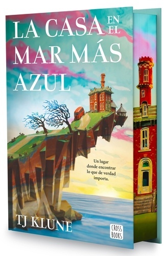 La casa en el mar más azul