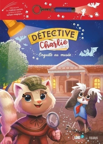 Détective Charlie : Enquête au musée - Avec 1 lampe magique