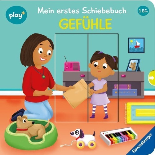 Mein erstes Schiebebuch: Gefühle, Baby-Buch